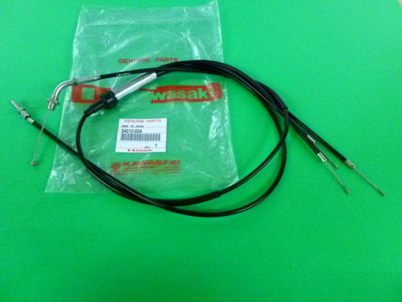 New throttle cable 1969-1976 h1 mach iii kh500 genuine kawasaki 54012-054  e0074