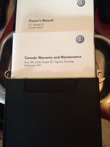 2011 vw passat  cc owners manual