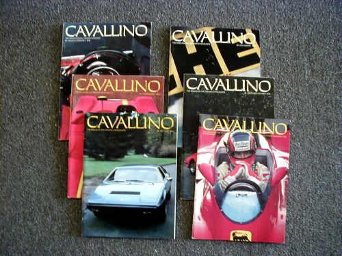 Ferrari cavallino magazine set 136 issues