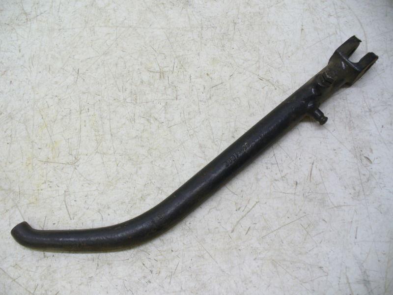 Vintage kawasaki 9 3/4" black side kick stand, cast 83-1562.