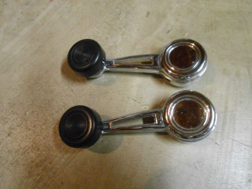 1968 69 70 rear quarter window cranks knobs originals