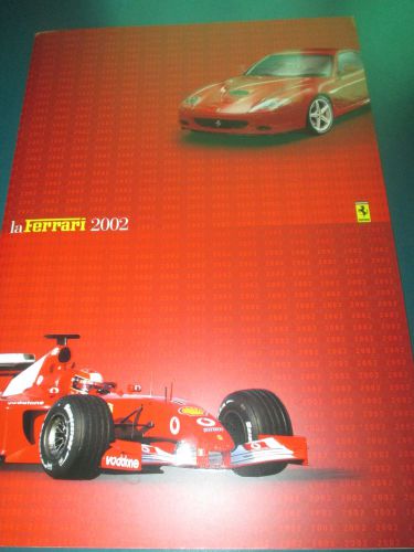 La ferrari annual 2003 brochure print # 1778/02