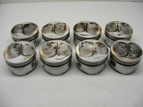 4.030 sbc 18* chevy dome je pistons 927 pin 1.125 c/h brodix dart race 051516-19