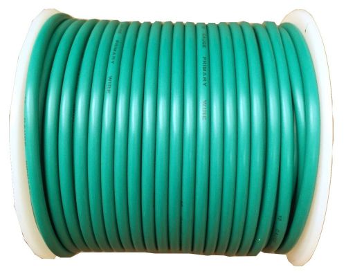 12 awg green 100 ft primary wire stranded