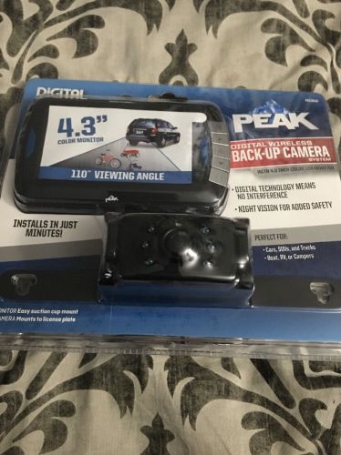 Peak pkc0bu4 4.3-inch wireless back-up camera