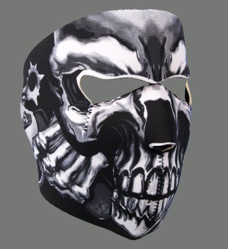 Assassin neoprene biker full face mask