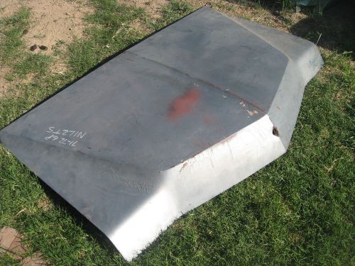 ★100 point cars★1971-72 pontiac grand prix★trunk lid, rust free, can ship~