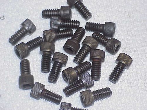 20 new hardened 1/4-20 x 1/2&#034; long coarse thread allen socket head bolts nascar