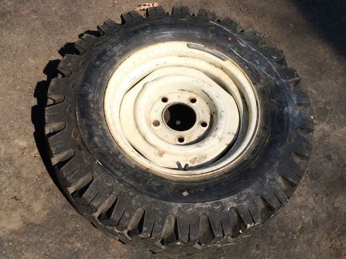 Goodyear custom xtra grip hi-miler tire wheel 7.00-15lt jeep cj bronco dodge