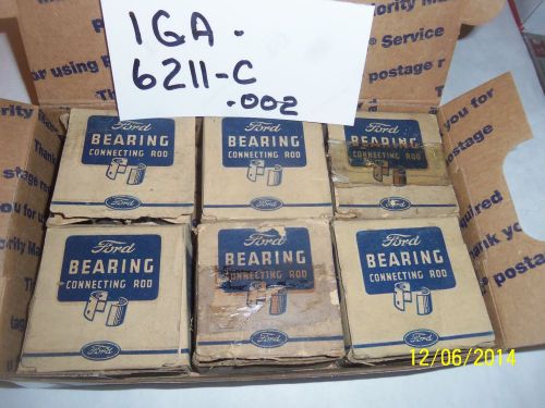 1941-1947 ford rod bearings 6 cyl ..002    1ga-6211-c