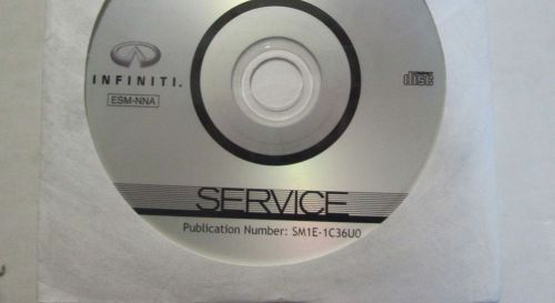 2013 infiniti fx service repair shop workshop manual on cd dvd new factory