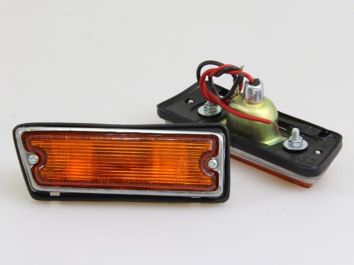 New toyota corolla ke20 ke25 te27 1970 - 1978 fr side marker lights lh/rh set