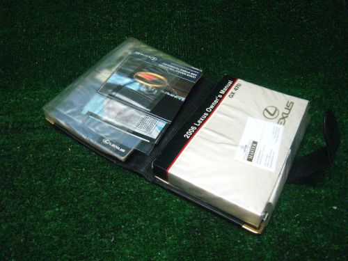 2006 lexus gx470 oem original owners manual literature book