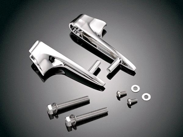 Kuryakyn long fender strut mounts set for fxdwg 2393 harley hd chrome