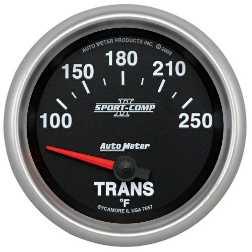 Autometer 7657 sport-comp ii electric transmission temperature gauge