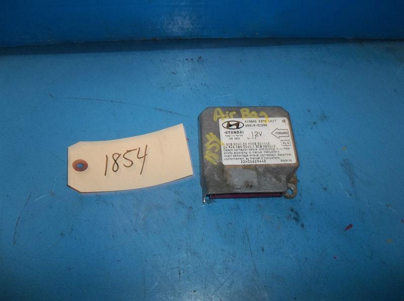 Hyundai tiburon chassis brain box air bag; w/side air bags 03 04