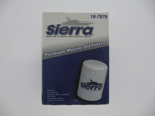 Sierra 18-7876 oil filter 35-16595t1 35-802885q 3850559 502901 52731 14957