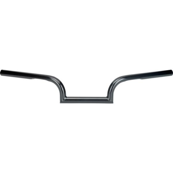 Biltwell inc. black 1" mustache handlebars for pre-82 harley models