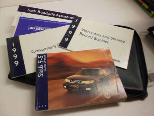 1999 saab 95 owners manual 9-5 portfolio 95