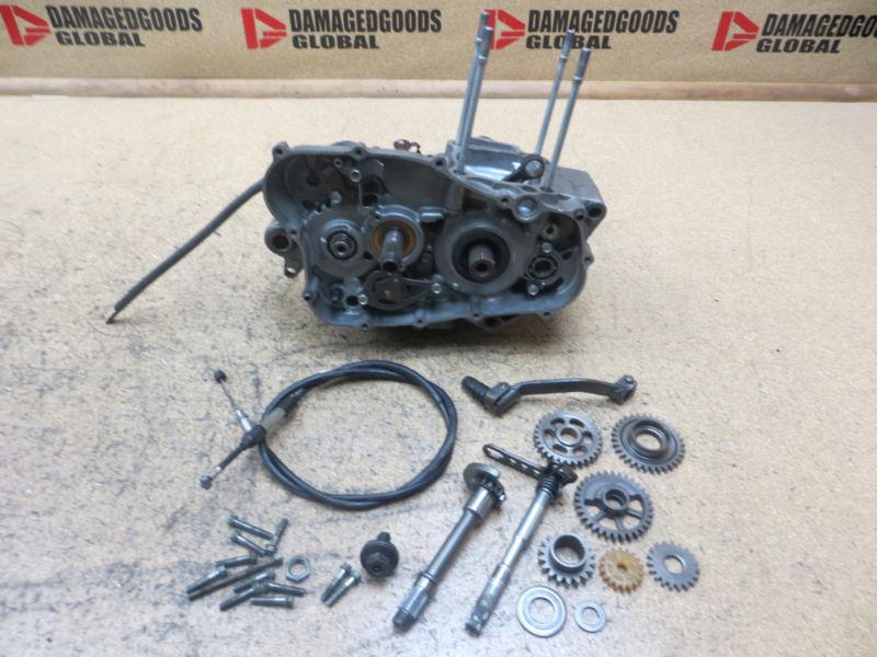 2004 04 crf250r crf 250r crf250 250 engine motor bottom end crank cases tranny