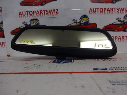 97 bmw 540i interior rear view mirror with auto dim with alarm black oem#1772