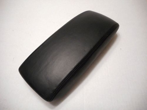 98-02 honda accord center console lid black arm rest armrest oem leather 99 00