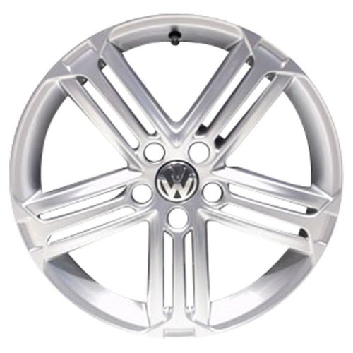 Oem reman 18x7.5 alloy wheel medium smoked hypersilver full face painted-69942