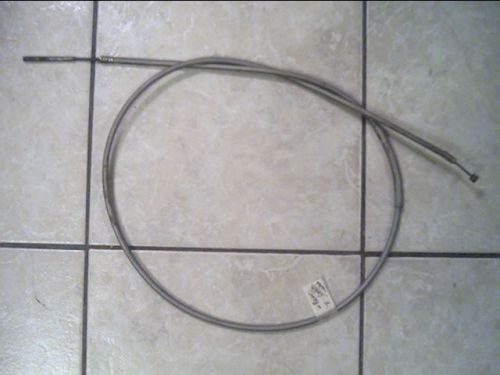 Yamaha qt50 yamahopper (rear - brake cable) 1979-87 yrs  &#034;good used&#034;  oem  moped