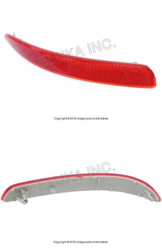 Bmw genuine rear left reflector - bumper trim cover (red) e70 e70n