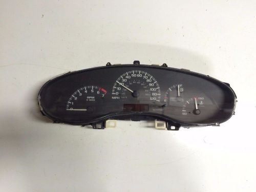 1997 1998 1999 chevy malibu instrument cluster speedometer # 16263451