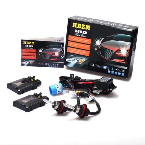 New 55w xenon hid light h4-3 6000k diamond white headlight kit slim ballast ko30