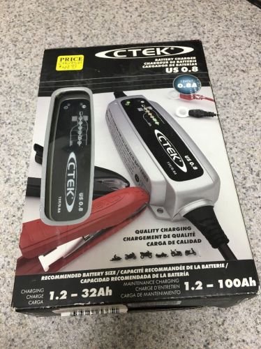 Ctek us 0.8 (p/n: 56-865) 12-volt automotive smart battery charger