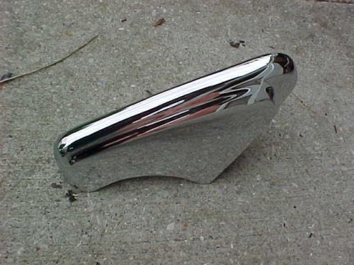 1949 1950 ford coupe sedan convertible left front bumper guard shoebox