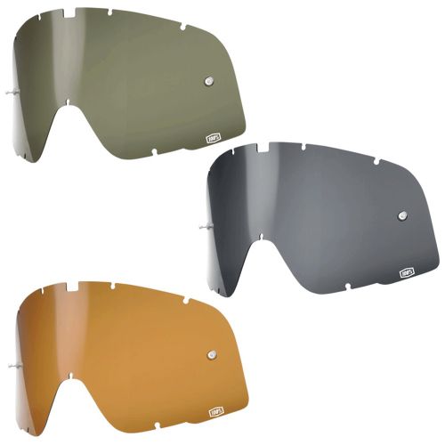 100% leyend barstow curved dalloz replacement goggle lens