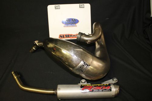 11-16 all ktm 250 300 pro circuit platinum 2 pipe &amp; r-304 silencer 12 13 14 15