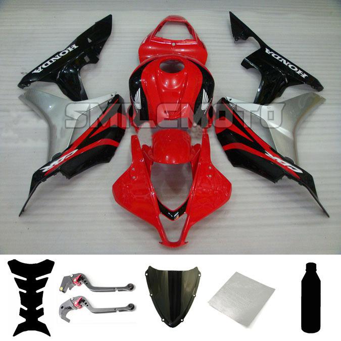 Bundle injection fairing windscreen levers for honda 2007 2008 cbr 600 rr f5 pan