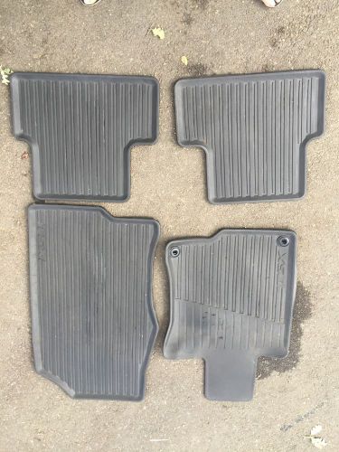 Acura tsx rubber floor mats 2009-2014 honda accord honda etc