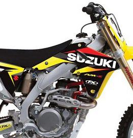 Factory effex bike graphics evo 9 for shroud and airbox for suzuki rm-z250 10-12