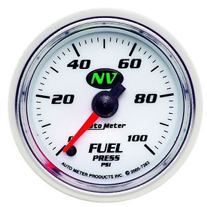 Autometer 7363 nv electric fuel pressure gauge