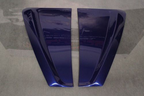 2001 ford mustang bullitt oem quarter panel side scoops lh / rh complete set