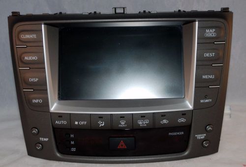 06 07 08 09 lexus navigation gps radio display screen is250 is350 86111-53050