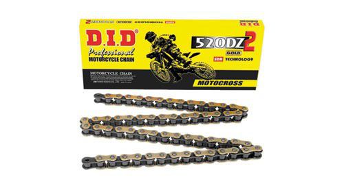 D.i.d hi-performance 520 dz2 clip masterlink gold