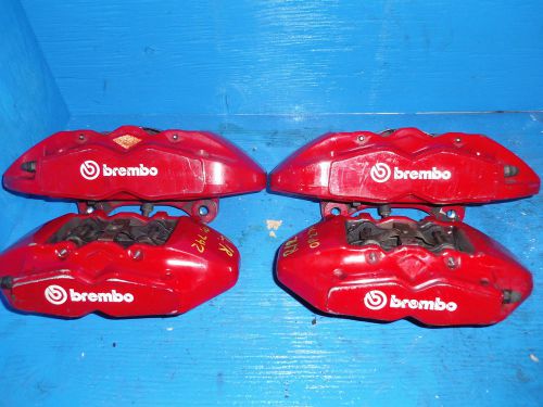 2010-2011 hyundai genesis coupe 4 set brembo calipers