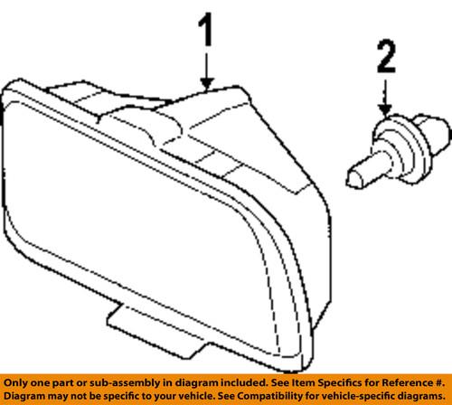 Ford oem 7r3z13008d headlight-headlamp assembly