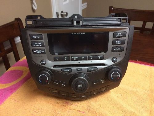 2003-2007 honda accord radio cd 39175-sda-l120-m2 (2007) sedan