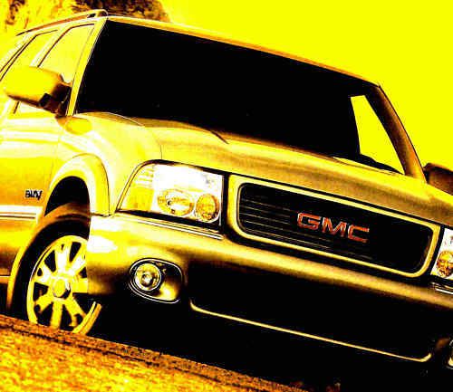 1999 gmc envoy deluxe factory brochure-gmc envoy