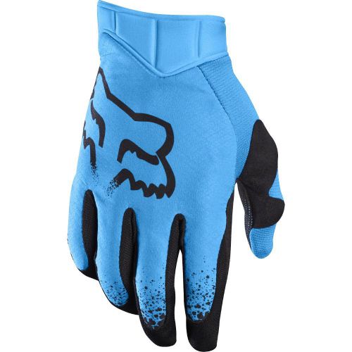 2017 fox racing airline moth gloves blue atv mx off road motocross 17287-002