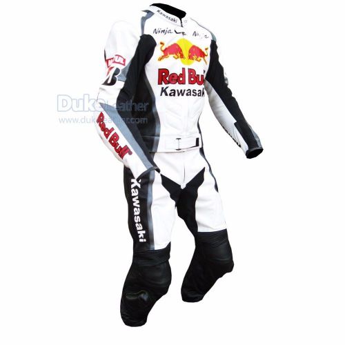 Motorcycle leather suit men biker leather motorbike leather jacket trouser