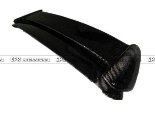 Carbon fiber roof spoiler for honda 96-00 ek civic 3d typer rear window wing