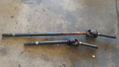 Chevy gm 10 bolt 89 90 91 suburban blazer truck front axle shaft 30 spline 8.5